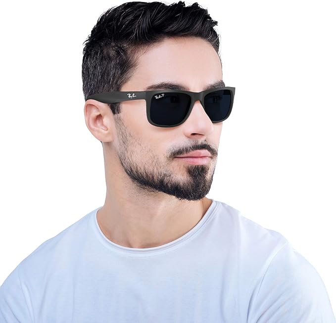 Ray-Ban RB4165 Justin Rectangular Sunglasses