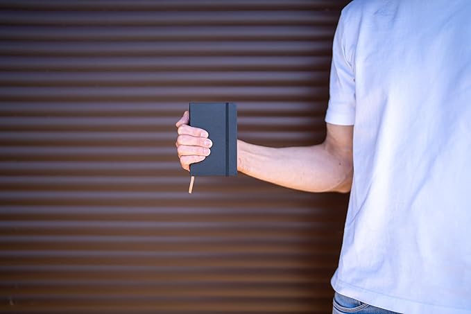 Moleskine Smart Cahier Journal, Soft Cover, Pocket (3.5" x 5.5") Ruled/Lined, Black, 56 Pages - Compatible w/ Moleskine Smart Pen