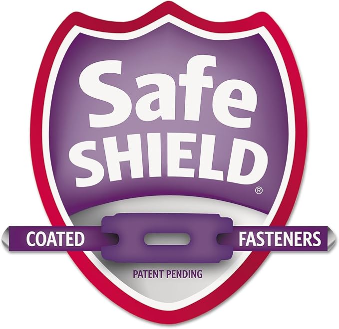 Smead Pressboard Fastener File Folder with SafeSHIELD Fasteners, 2 Fasteners, 1/3-Cut Tab, 3" Expansion, Letter Size, Gray/Green, 25 per Box (14944)