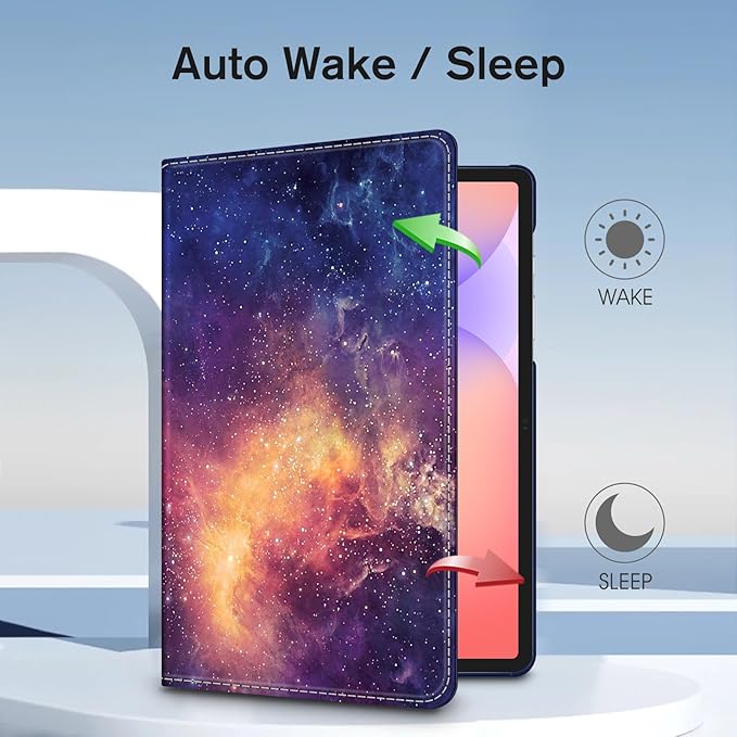 Fintie Rotating Case for Samsung Galaxy Tab S10 Lite/ S10 FE/ S9 FE 5G 10.9 Inch/Tab S9 11 Inch with S Pen Holder, 360 Degree Swiveling Stand Cover Auto Sleep/Wake, Galaxy