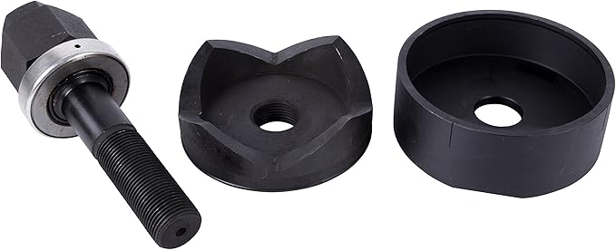 Gardner Bender KOM300 Slug-Out Mechanical Knockout Set, Contractor Punch, Die & Drive Screw Set, Conduit Pipe Size Cutting Diameter, 3½" Hole Size, Punches 10 AWG Mild Steel & 12 AWG Stainless Steel, 3"