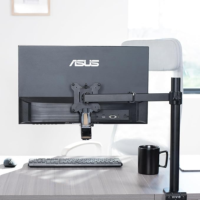 VIVO VESA Adapter Plate Bracket Designed for Asus VZ-Series Monitors VZ229HE, VZ229N, VZ239H-W, VZ249H, VZ249HE, VZ279H, VZ27AQ, VZ239HE, and VZ279HE, MOUNT-ASVZ01
