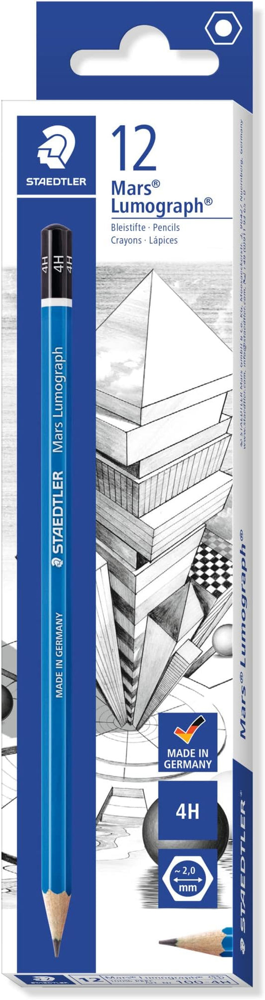 STD1004H - Staedtler Mars Lumograph Pencil