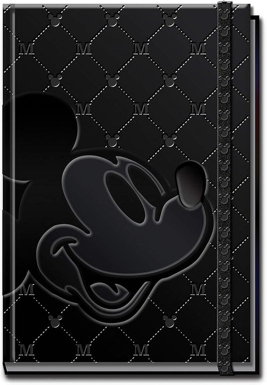 Disney Mickey Mouse Black Deluxe Journal, Multi Color