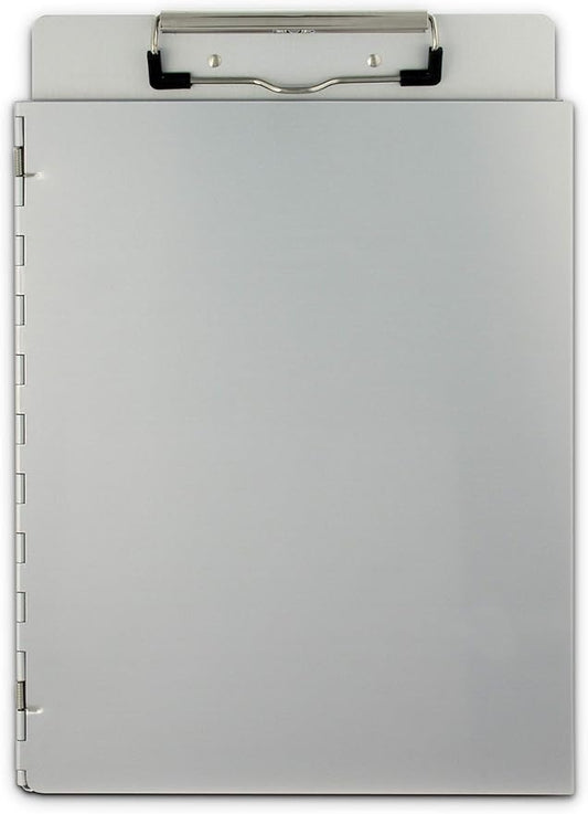 Saunders Recycled Aluminum Portfolio Clipboard – Letter Size File Holder with Privacy Cover. School Supplies