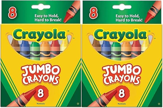 Crayola 52-0389 Crayons Jumbo, Pack of 2