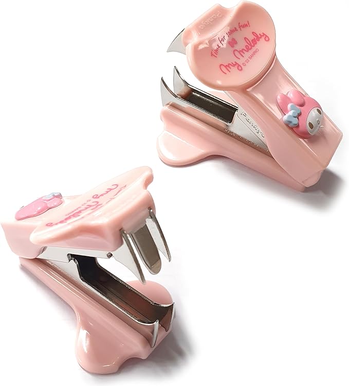 LENITH Cute Animal Face Staple Remover Staple Puller Removal Tool for Office Home － Pink Rabbit