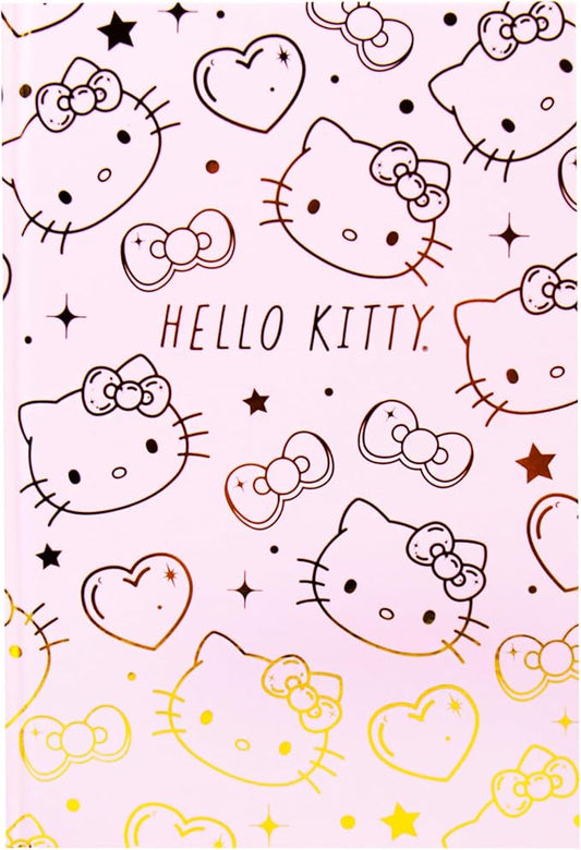 Hello Kitty Pink Gold Foil Journal