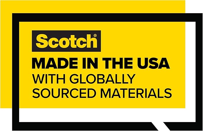 Scotch Transparent Tape 12'' X 4501 ea,(Pack of 3)