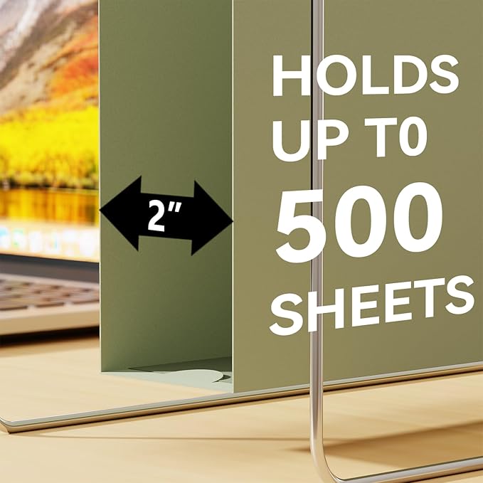 Ansook Hanging File Folders Letter Size Extra Capacity,Heavy Duty 2'' Plastic Expandable File Cabniet Folders,12 Pack File Folders Hanging with Tabs,Desk Paper Organizer for Office School Home