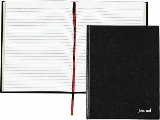 TOPS Business Journal, 11 x 8-1/2, black cover (J25811)