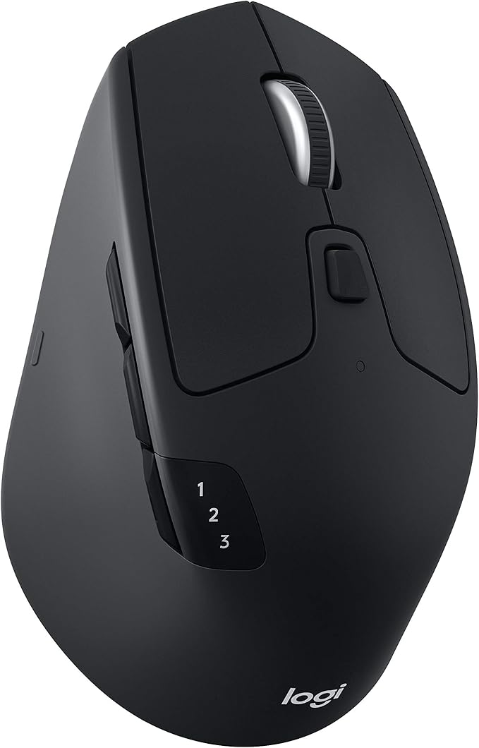 Logitech M720 Triathalon Multi-Device Wireless Mouse, Black