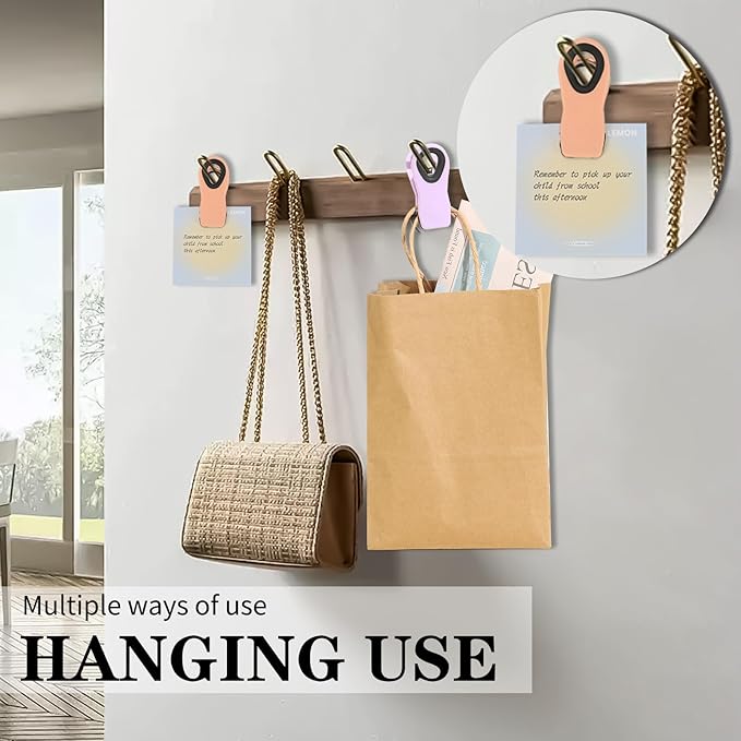 Chip Clips Bread Clips Bag Clips Magnetic Clips Chip Clip Chip Clips Bag Clips Food Clips Clips for Food Packages Chip Bag Clip (10pcs Light Yellow)