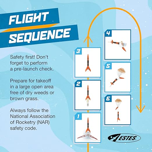 Estes 1751 Bulk Pack of 1751 Alpha III Rocket-Building Kits, Beginner Flying-Rocket-Model Kits for Ages 10+, Classroom Science Experiments