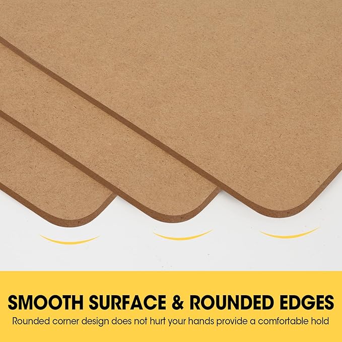 48 Pack Clipboards Bulk, Clip Boards 8.5x11 Standard Letter Size, Clipboards for Classroom, Wooden Clipboard