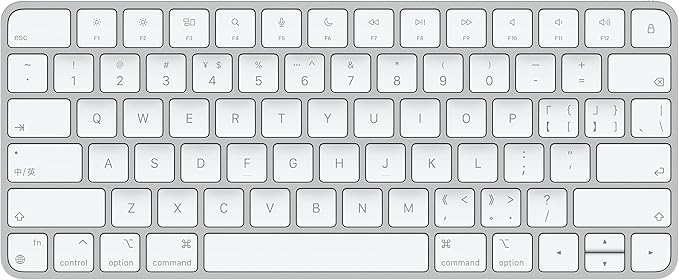 Apple Magic Keyboard: Wireless, Bluetooth, Rechargeable. Works with Mac, iPad, or iPhone; Chinese (Pinyin) - White