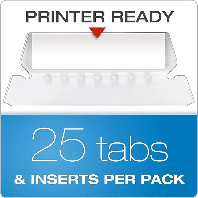 Pendaflex Reinforced Hanging File Folders, Letter Size, Violet, 1/5 Cut, 25/BX (4152 1/5 VIO)