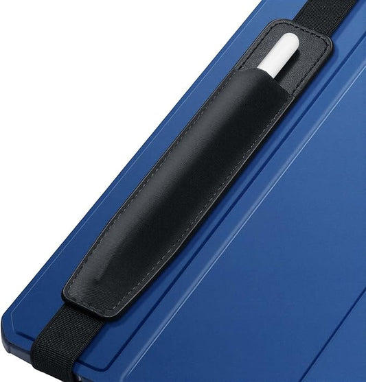 Fintie Detachable Pencil Holder with Elastic Band for iPad Case - Elastic Stylus Pouch Compatible with Apple Pencil Pro, Apple Pencil (USB-C / 1st / 2nd Gen) and Other Similar Size Stylus, Black