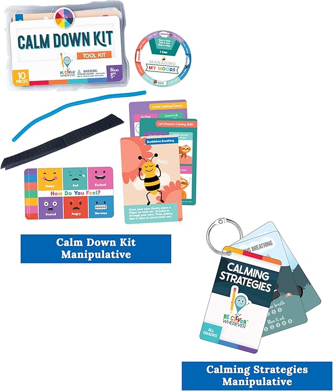 Carson Dellosa We Stick Together 261Pc Classroom Management Set, Colorful Birthday Crowns for Classroom, Motivational Bulletin Board Sets, Feelings Chart, Stickers, Punch Cards & More School Supplies
