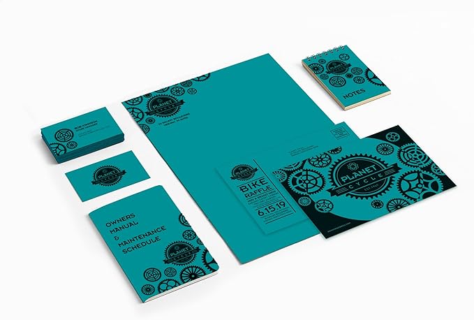 Astrobrights Color Cardstock, 65 lb Cover Weight, 8.5 x 11, Terrestrial Teal, 250/Pack
