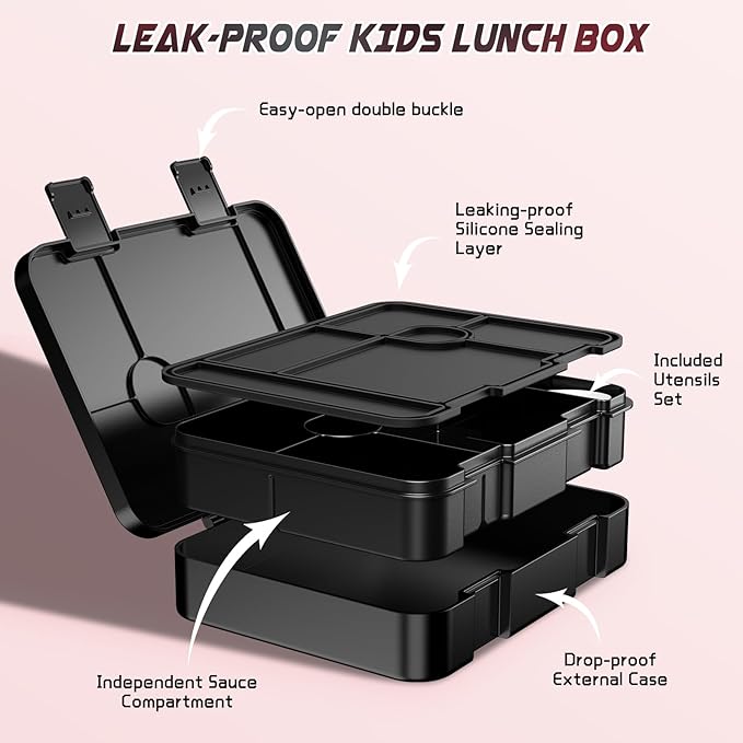 Boys Backpack, Cool Luminous Gamer School Backpacks for Boys with Kids Bento Lunch Box Lunch Bag Pencil Case, Kids Backpack Book Bags for Kindergarten Elementary Middle School