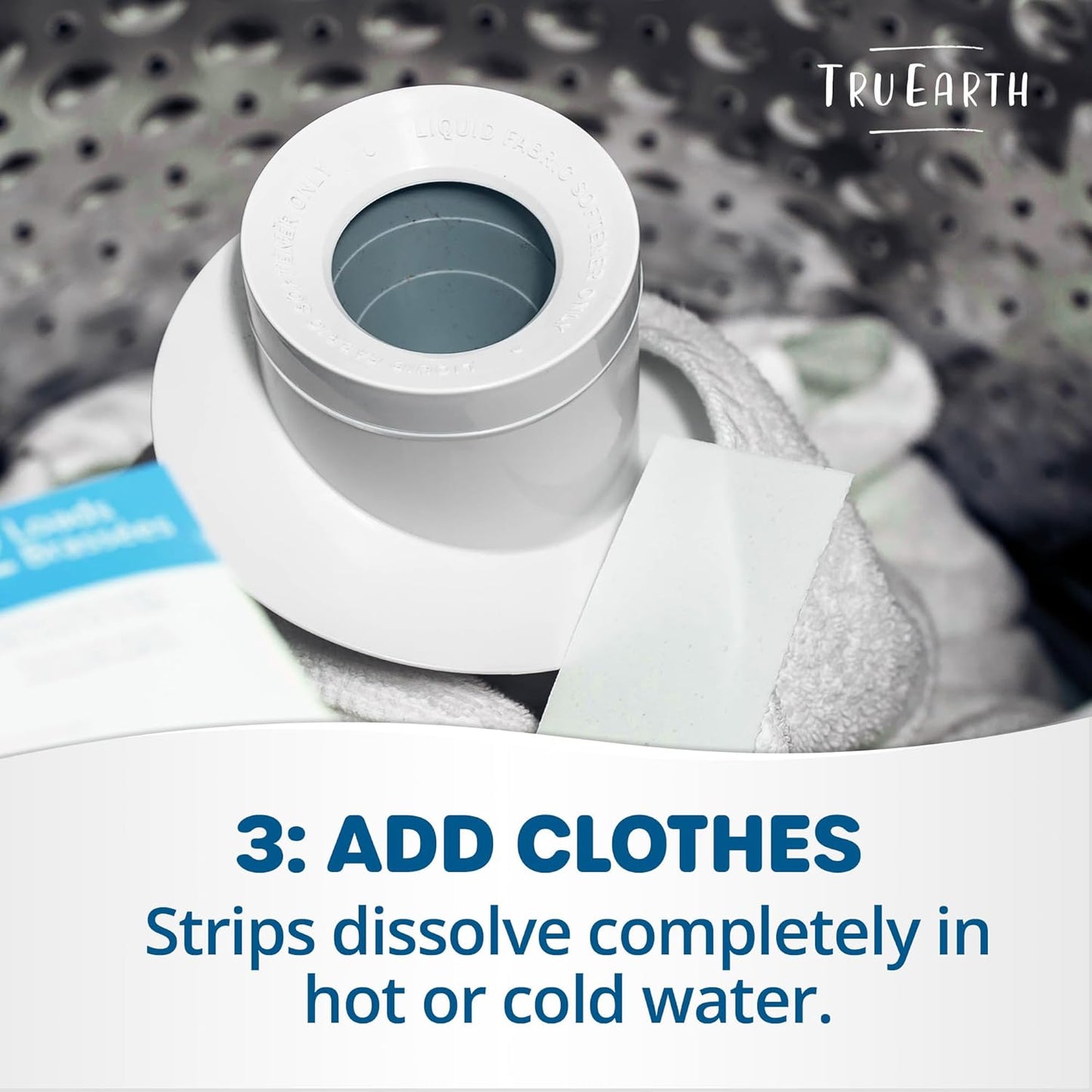 Tru Earth Platinum - Heavy Duty Laundry Detergent Sheets - Up to 128 Loads (64 Count), Fragrance Free - Ultra-Concentrated - Eco-Friendly Laundry Sheets