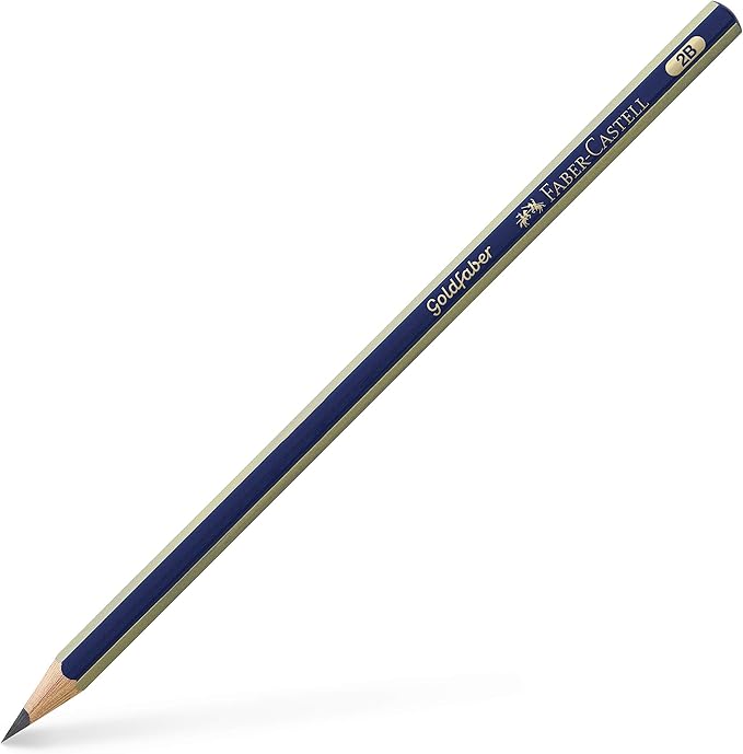 Faber-Castell Miscellaneous Goldfaber 1221 Graphite Pencil, Graphite, 2B, For Art, Craft, Drawing, Sketching, Home, School, University, Colouring