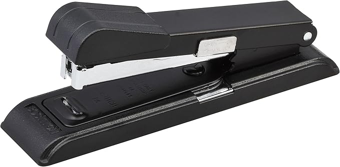Bostitch Office B8 PowerCrown Travel & Desktop Stapler, 30 Sheet Capacity, Durable Metal, Black.