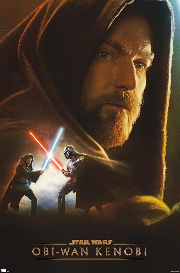 Trends International Star Wars: Obi-Wan Kenobi - Obi-Wan Collage Wall Poster, 22.375" x 34", Premium Unframed Version