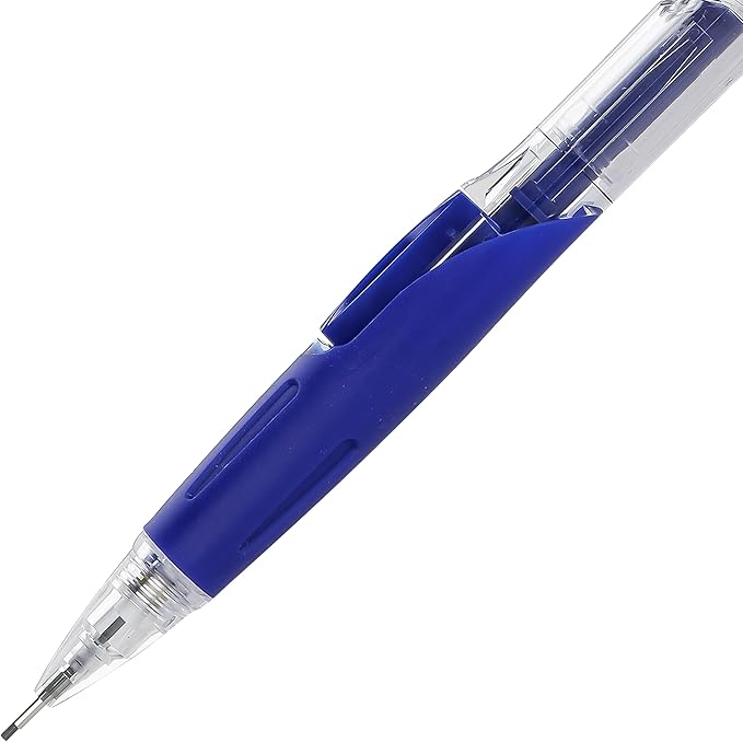 Pentel Twist-Erase Click Mechanical Pencil (0.5mm), Pack of 6 Pencisl with 2 Pack of Lead Refills (PD275TLBPS6M)