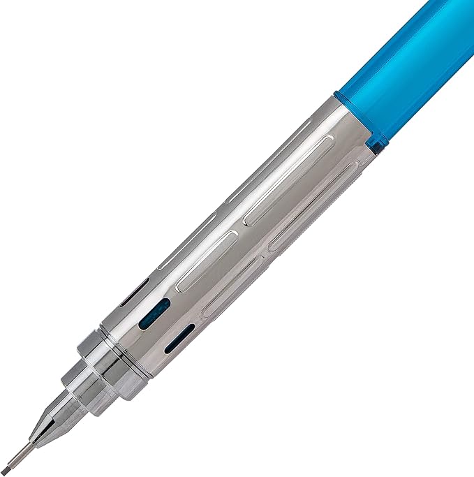 Pentel Arts GraphGear 300 Mechanical Pencil, (0.7mm), 2-Pack, Blue Barrel (PG317TSPABP)