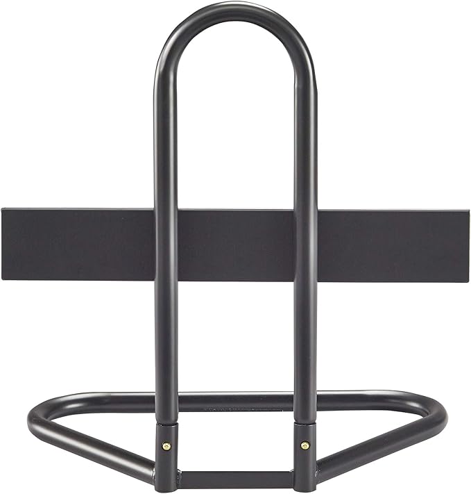 Safco Task Master Adjustable Footrest, 9 Position Textured Platform, Tubular Steel, for Home, Office & Classroom, Black