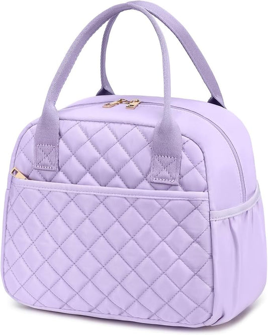 CAMTOP Lunch Box for Women Men Insulated Lunch Bag Lunch Tote Bag Leakproof Thermal Cooler Large Capacity for Travel Work School Picnic (﻿﻿Lavender)