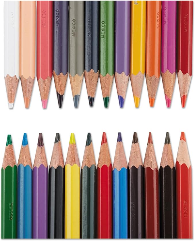 Prismacolor Col-Erase Erasable Colored Pencils, Adult Coloring, 24 Pack