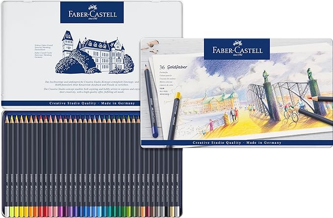 Faber-Castell Creative Studio Goldfaber Color Pencils (36 Count)