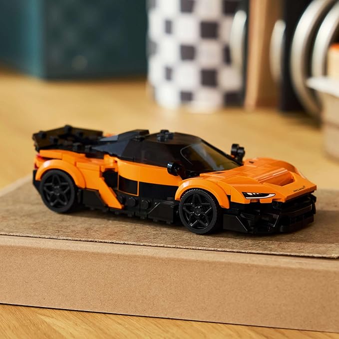 Lego 77257 Speed Champion McLaren W1 Toy Birthday Present Blocks for Boys and Girls Children 9 Years Old 10 Years Old 11 Years Old Elementary School Vehicles Car Mini Car Interior Stylish