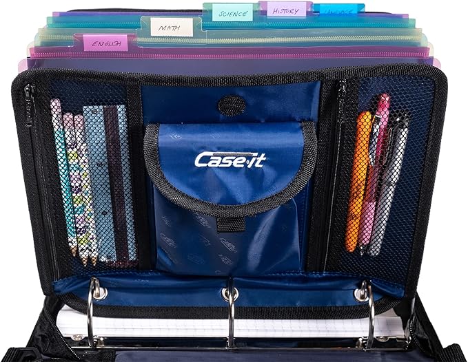Case-it Locker Accessory 5-Tab File, Kelly Green, ACC-21-KGRE