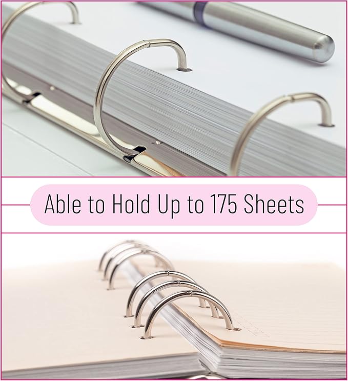 Mr. Pen- Loose Leaf Binder Rings, 3 Inch, 10 Pack, Metal Book Rings for Index Cards, Flash Cards, Notebooks