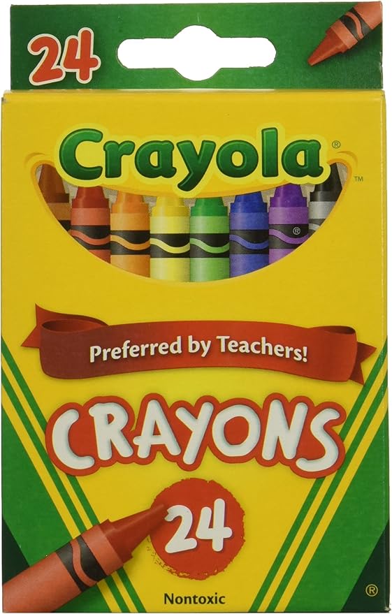 Crayola Crayons 24 Count, 48 Boxes per Case, Standard