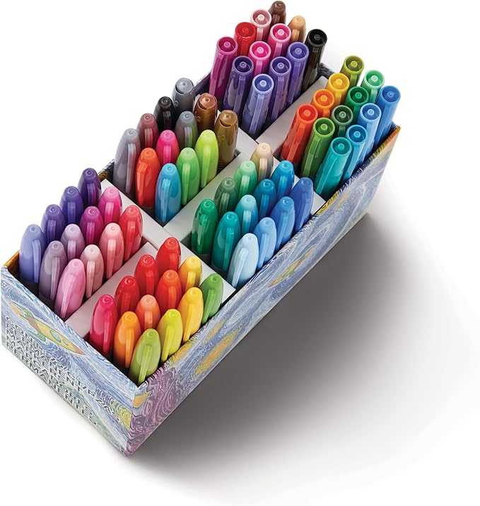 Sharpie Permanent Markers Ultimate Collection Ultra Fine And Fine Tip Markers Great For Teacher And Classroom Supplies Art Supplies Bulk Marker Set Assorted Colors 72 Count