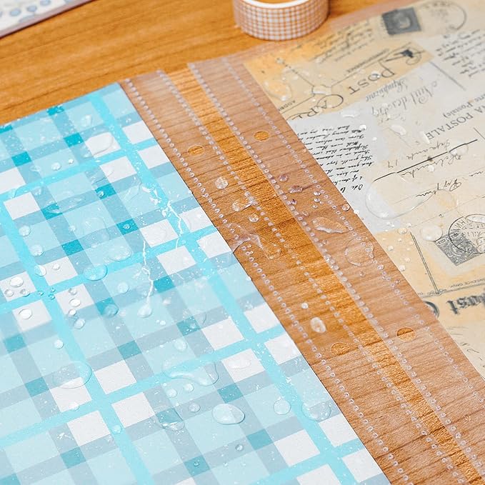 12x12 Scrapbook Page Protectors, 50 Pack, Heavyweight, Fit Scrapbook Binder and 12x12 Photo Album Refill Pages