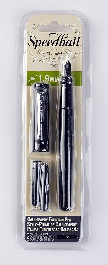 Speedball Art Products 002902 Calligraphy Fountain Pen 1.9mm