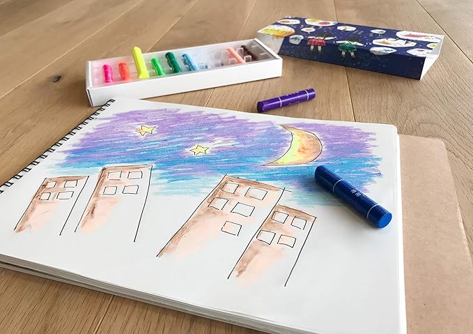 KOKUYO (コクヨ Highlighter Crayons, 10 Colors, KE-AC30