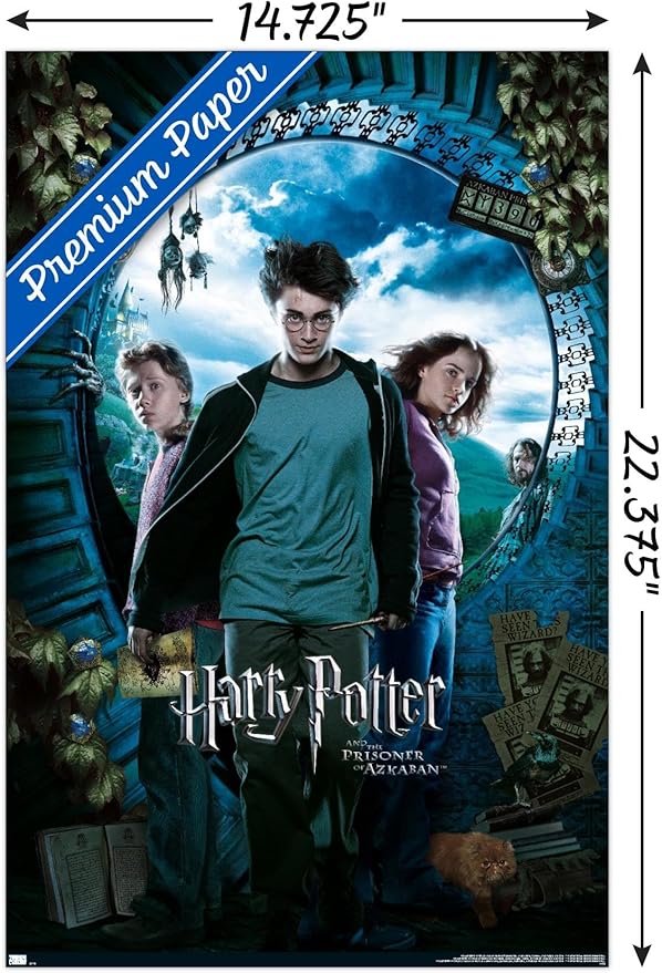 Trends International Harry Potter and the Prisoner of Azkaban - Sky One Sheet Wall Poster, 14.72" x 22.37", Premium Unframed Version