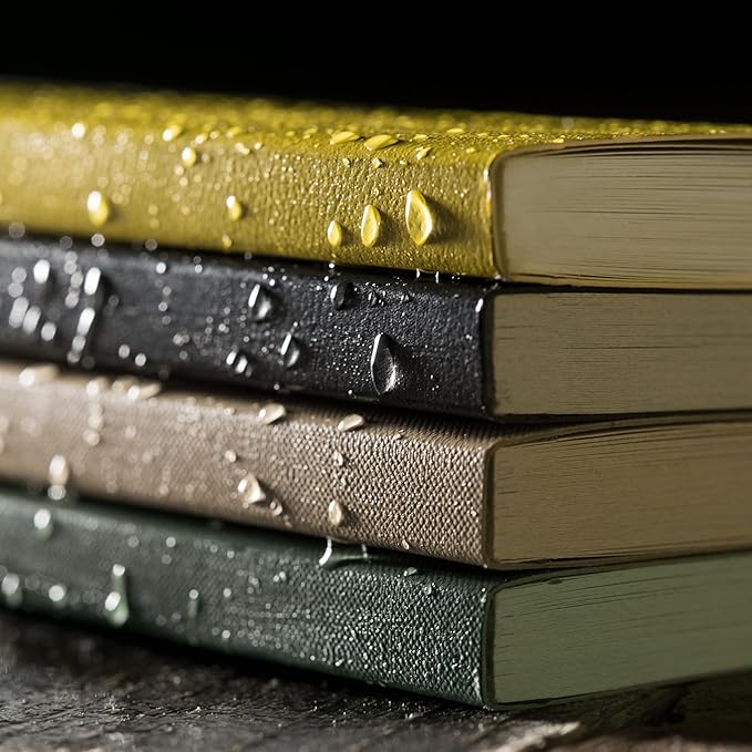 Rite in the Rain Weatherproof Soft Cover Notebook, 4.625" x 7.25", Tan Cover, Universal Pattern (No. 974T)