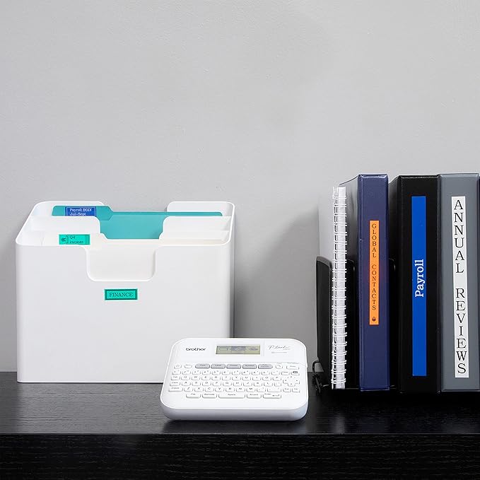Brother P-Touch PT-D410VP Home/Office Advanced Label Maker | Connect via USB to Create and Print on TZe Label Tapes up to ~3/4 inch (Pack of 3)
