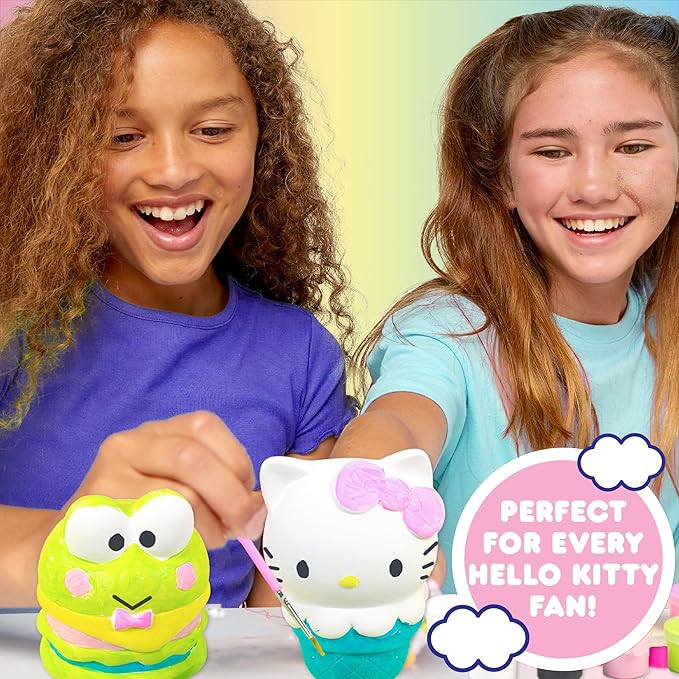 Sanrio Hello Kitty and Friends Paint Your Own Figurines Arts and Crafts Kit