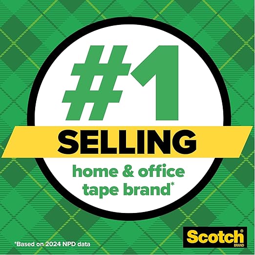 Scotch Magic Tape, Invisible, Home Office Supplies and Back to School Supplies for College and Classrooms, 1 Roll