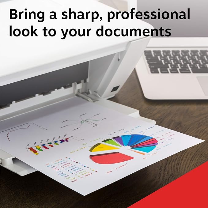 Staples Inkjet Paper – 11” x 17” Multipurpose Paper, 1 Carton of 5 Reams for 2,500 Total Sheets, 20 lbs