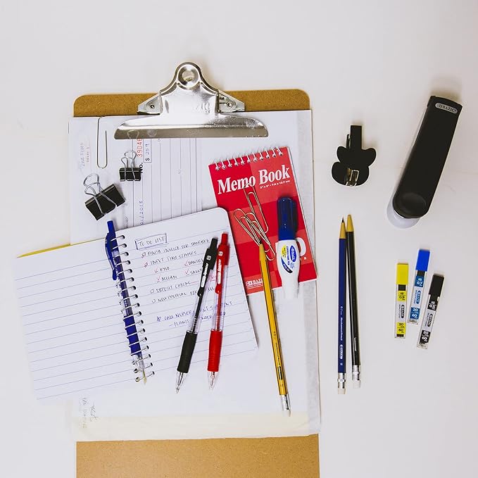 BAZIC PRODUCTS Gel Pens, Spencer Retractable Gel Pen, 1.0 mm Bold Tip for Smooth Writing for Office, School, or Teacher Use, Premium Writing Pens (5/Pack), 144-Packs